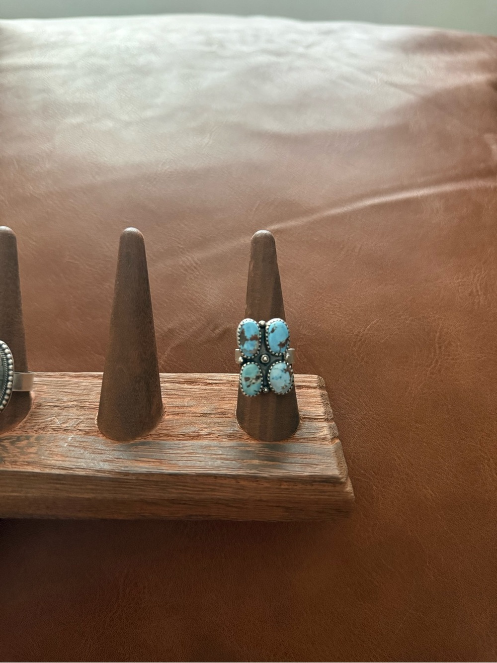 Golden Hills Sterling Silver Handmade Adjustable Ring